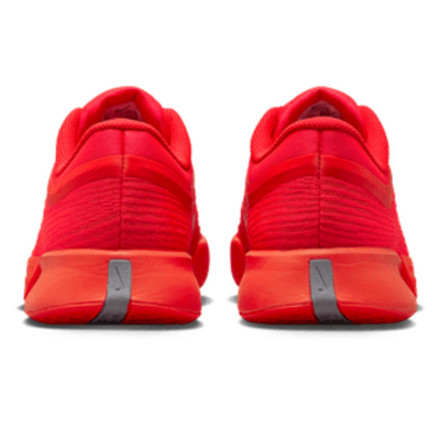 Nike Zoom Vapor Pro 3 Premium Womens Hard Court Tennis Shoes - Bright Crimson/Metallic Silver