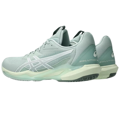 Asics Solution Speed FF 3 Hard Court Womens Tennis Shoes - Lichen Rock/White