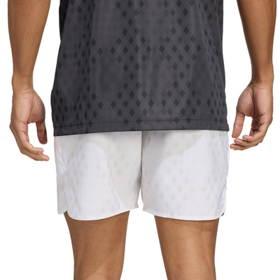 Adidas Club Tennis Climacool Graphic Mens Shorts - White/Dash Grey