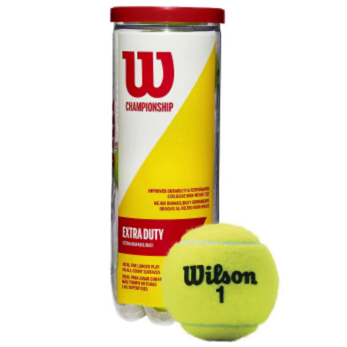 Wilson CHAMP XD Tennis 3 Ball Can