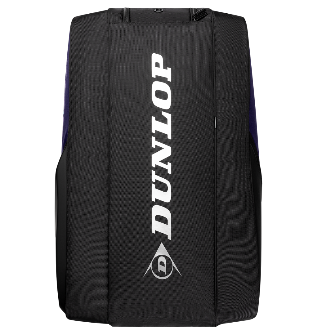 Dunlop FX Performance Thermo 12 Racquet Tennis Bag - Violet/Black/Cyan