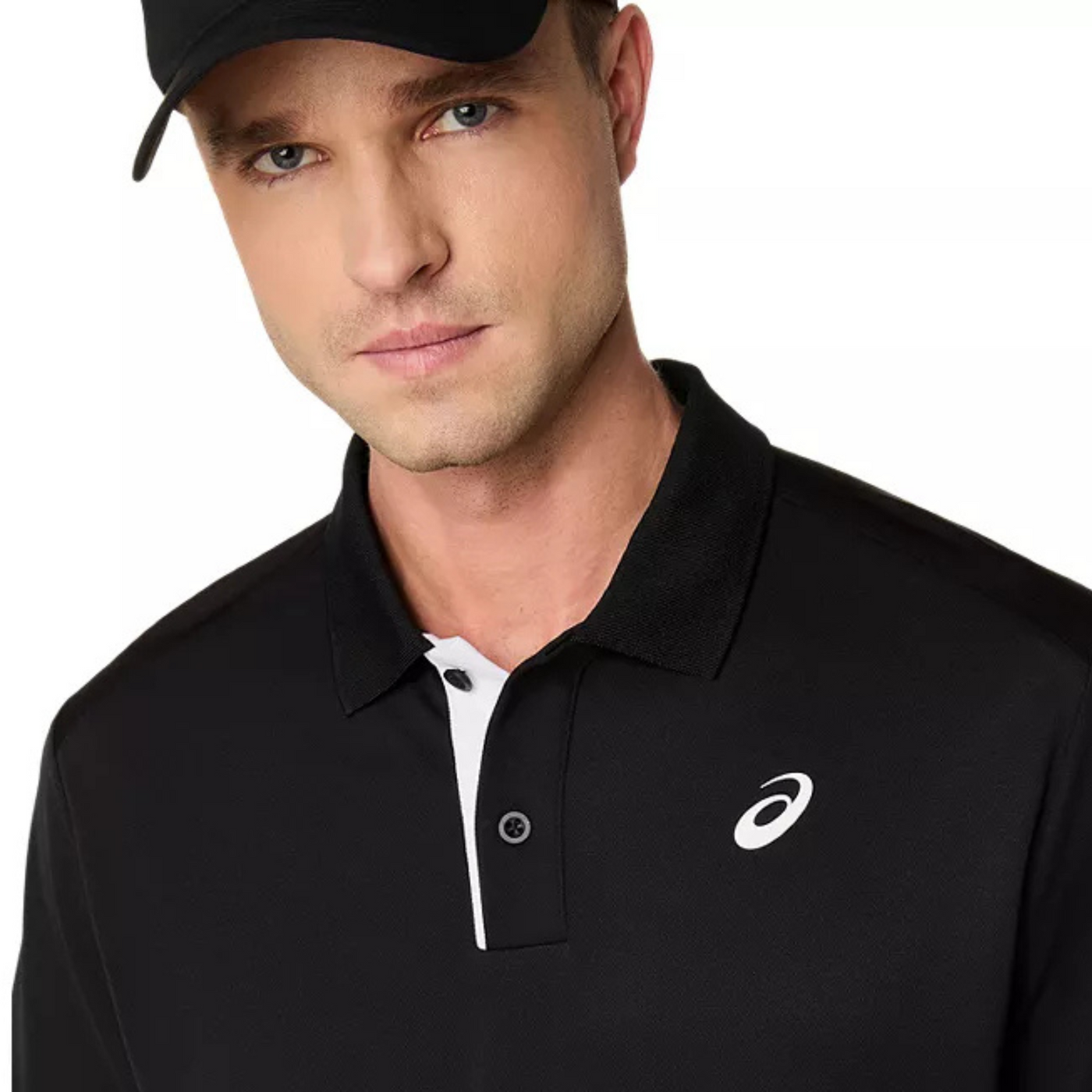 Asics Court Mens Tennis Polo - Performance Black
