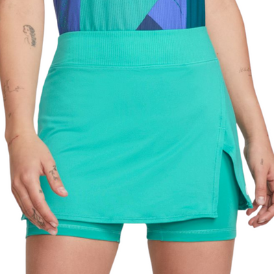 Nike Court Dri-FIT Victory Washed Teal/White Women Tennis Skirt