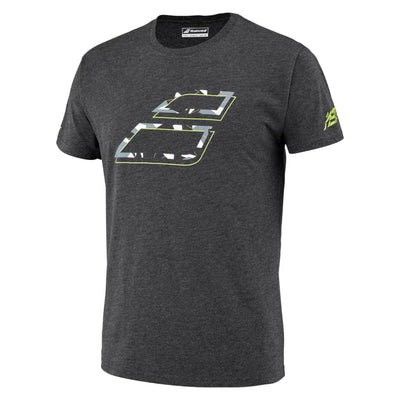 Babolat Aero Cotton Men Tee - Black Heather