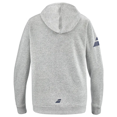 Babolat Exercise Junior Hood Sweat - High Rise Hthr