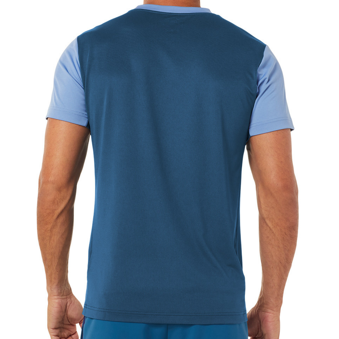 Asics Court Graphic SS Top 2022 - Light Indigo