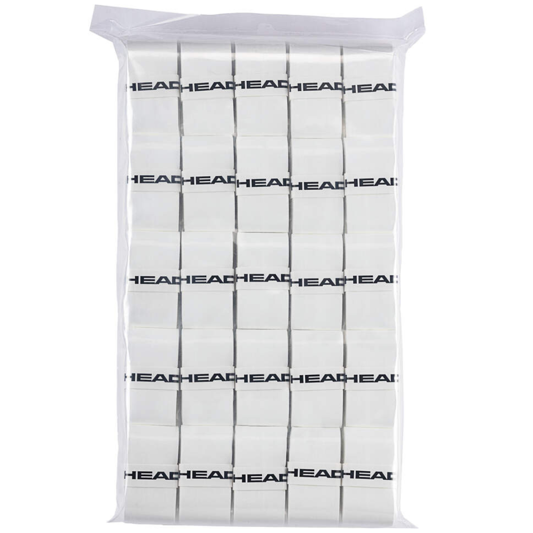 Head Prime Tour Overgrip - 50 pcs Clear Polybag