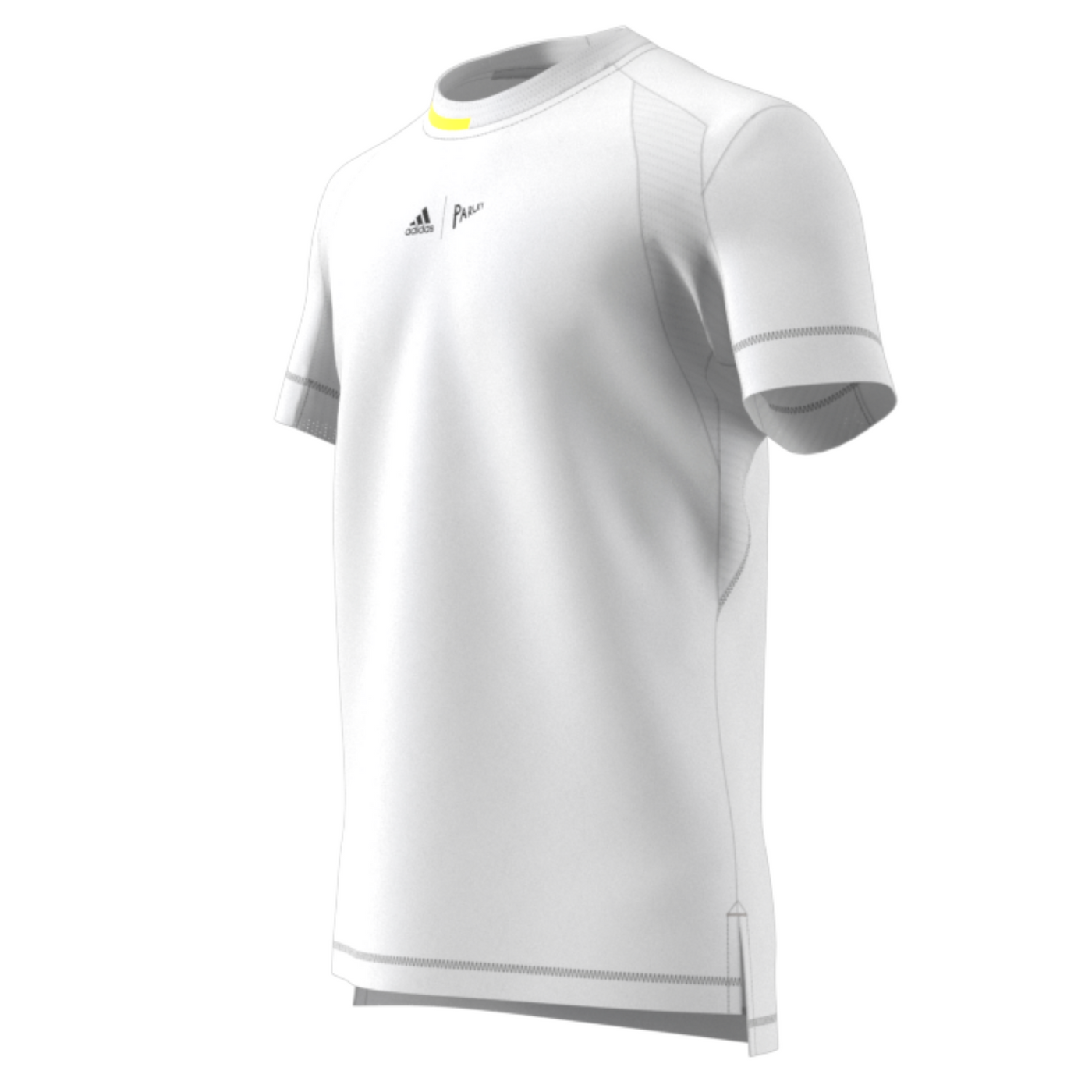 Adidas Performance London Stretch Woven Men Tennis T-Shirt - White/Impyel