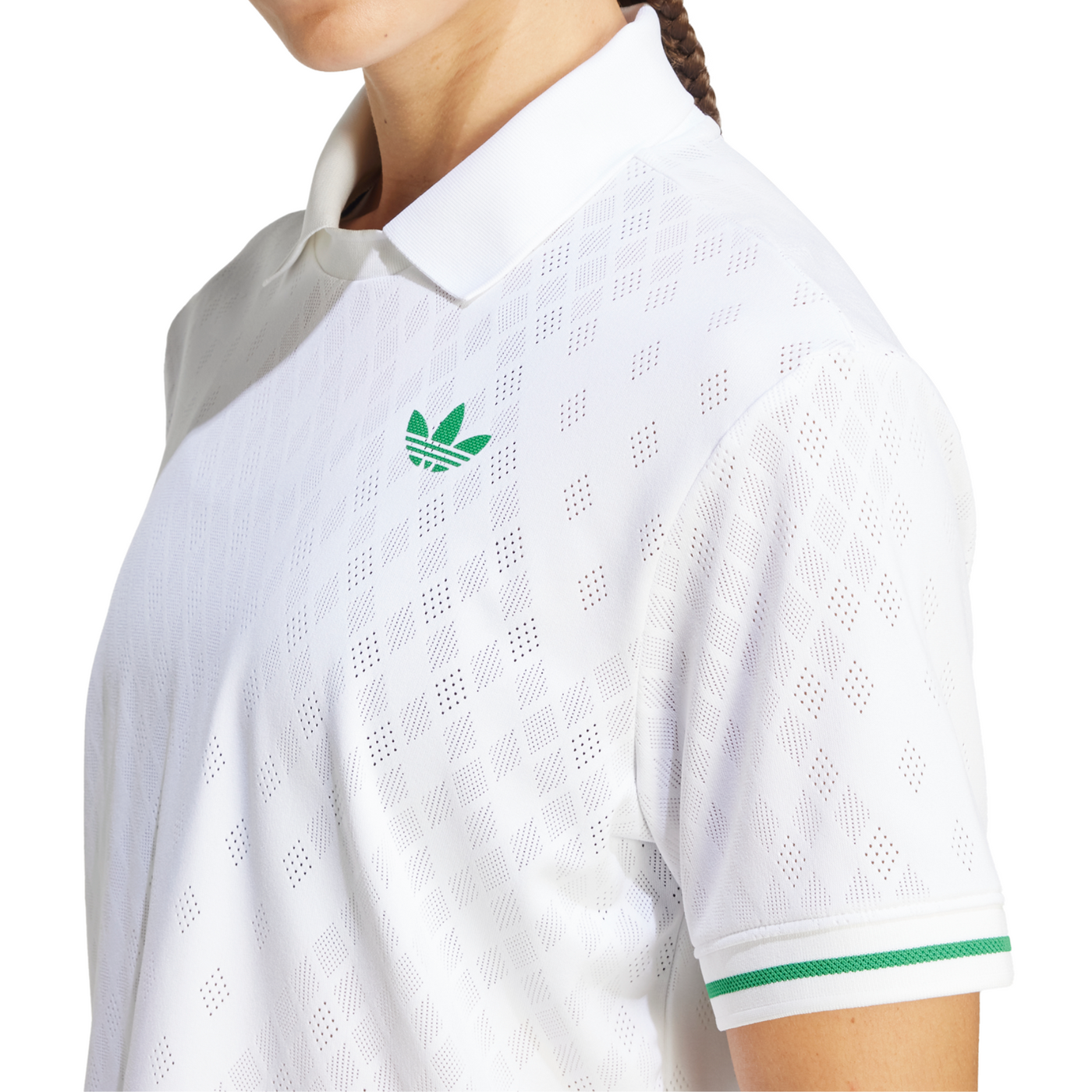 Adidas Tennis Pro Climacool Womens Polo Shirt - White
