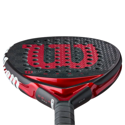 Wilson Bela Pro V3 Padel Racquet - Black/Red