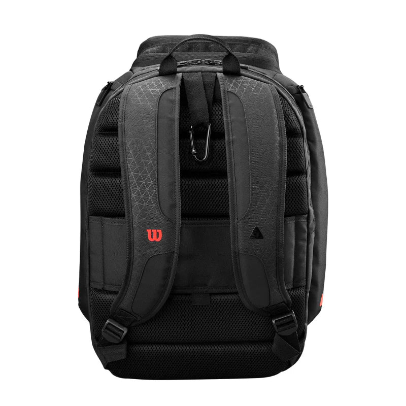 Wilson Clash V3 Backpack - Black/Infrared