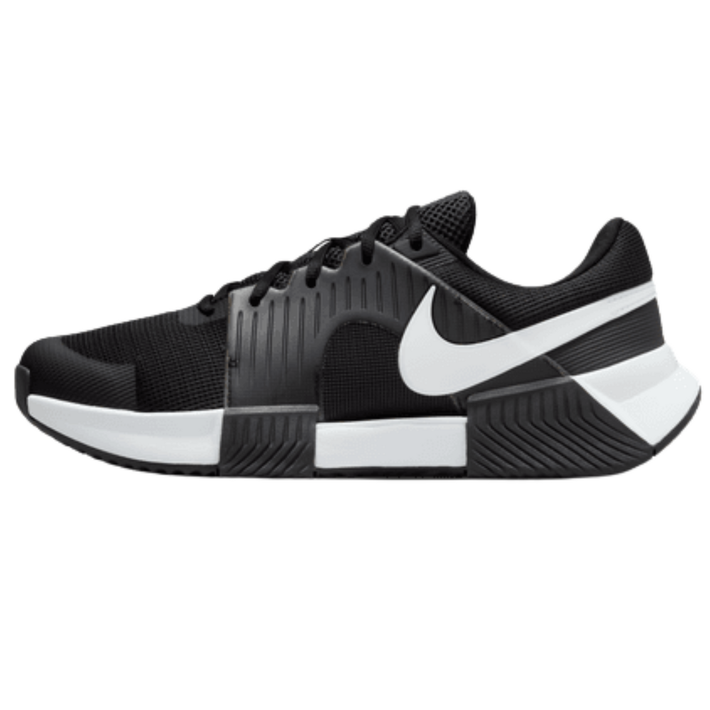 Nike Zoom GP Challenge 1 Mens Clay Court Tennis Shoes - Black/White