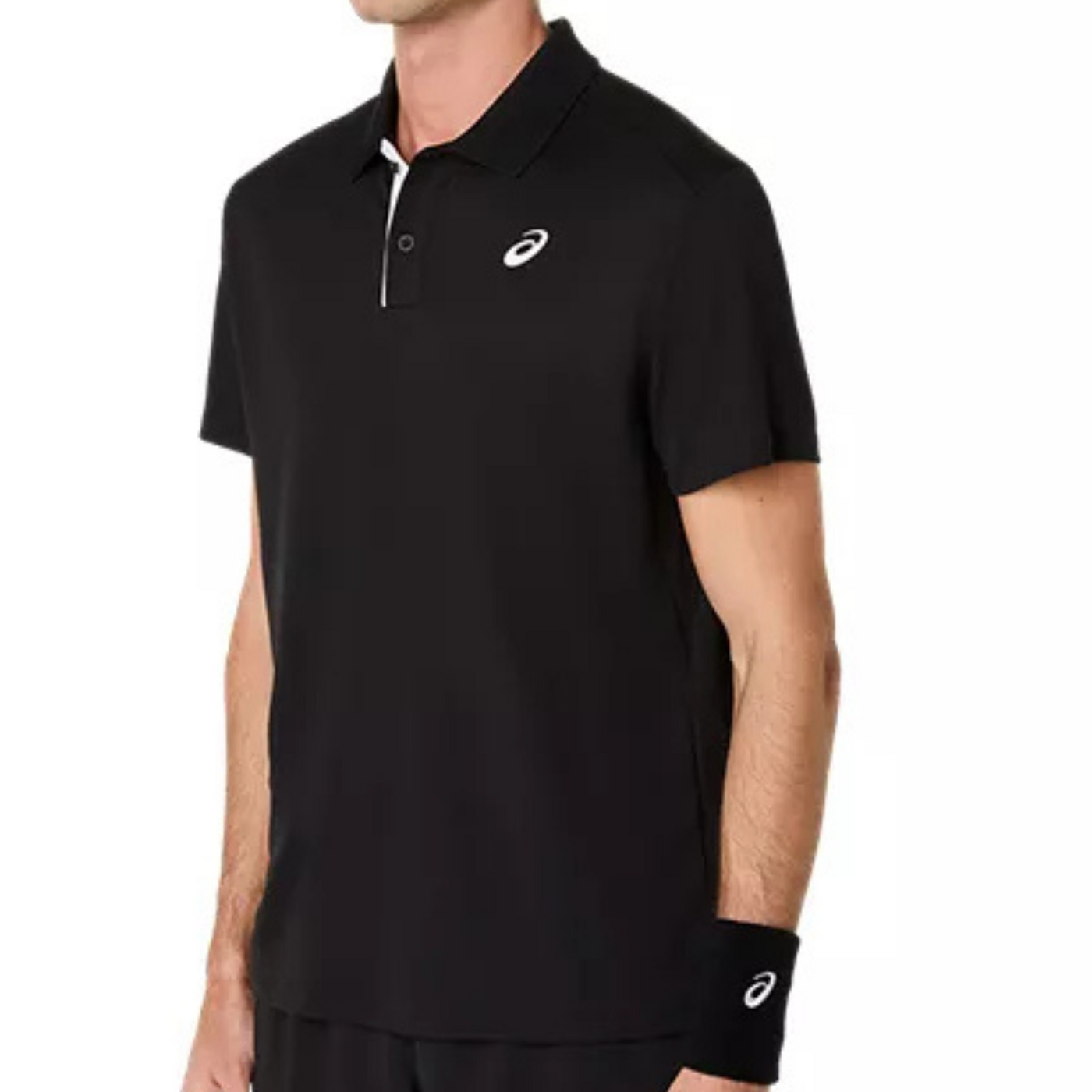 Asics Court Mens Tennis Polo - Performance Black