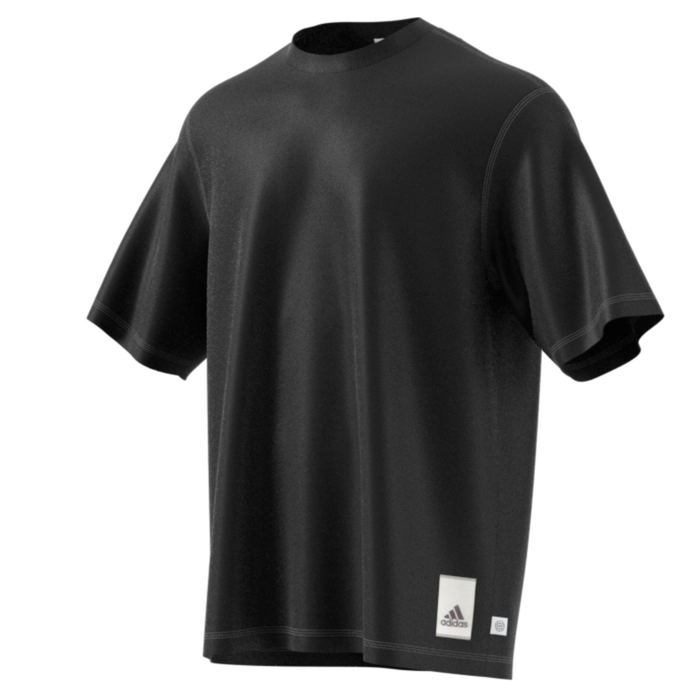 Adidas Sportwear Mens Caps Tennis Tee - Black