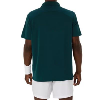 Asics Court Polo Mens Top - Saxon Green