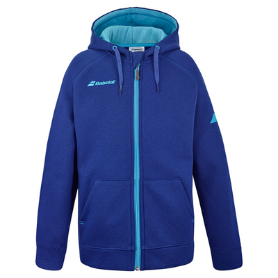 Babolat Exercise Junior Hood Jacket 4118 - Sodalite Blue