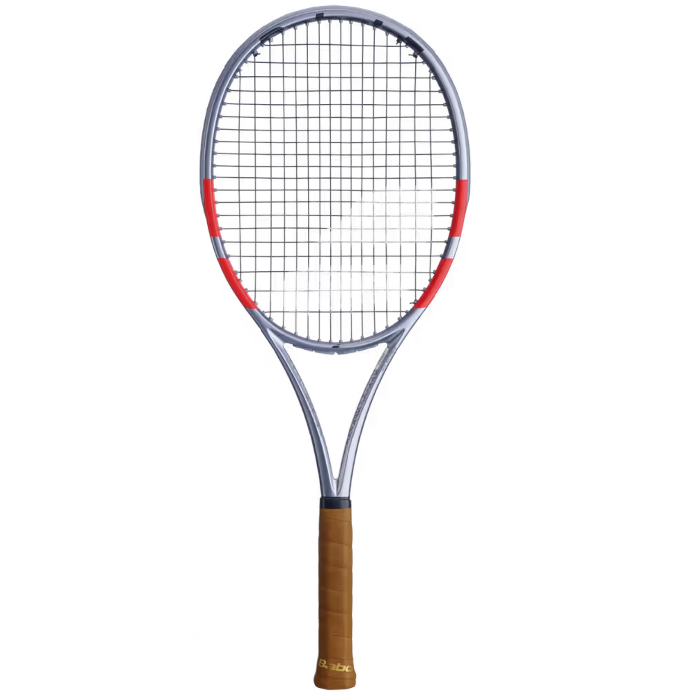 Babolat Pure Strike 97 Gen 4 Unstrung Tennis Racquet - Carbon Gray/Neon Red