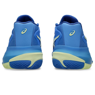 Asics Gel Resolution X Clay Womens Tennis Shoes Blue Coast /Huddle Yellow