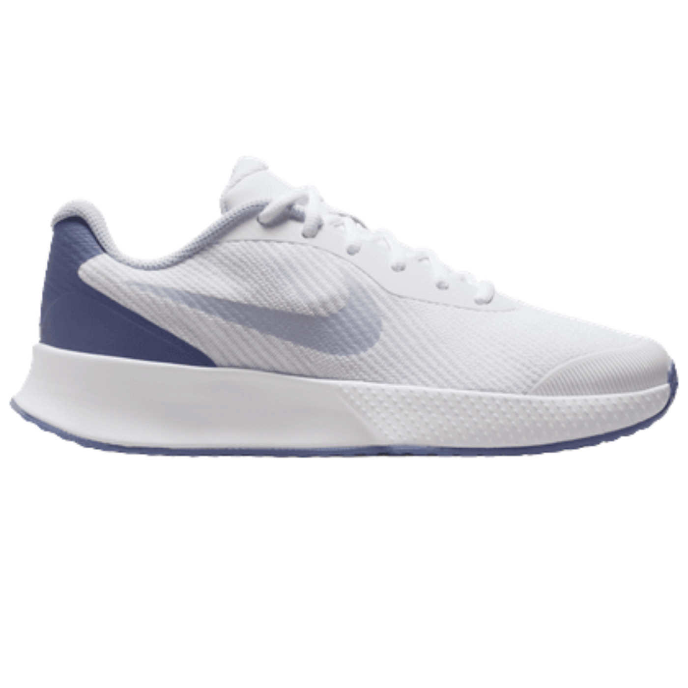 Nike Vapor Lite 3 Womens Hard Court Tennis Shoes - White/Ghost-World Indigo