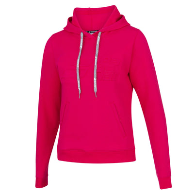 Babolat Exercise Women Hood Sweat - Red Rose