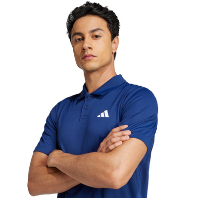 Adidas Club Tennis Men Polo Shirt - Navy Blue