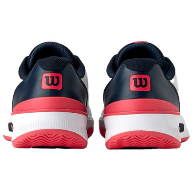 Wilson Intrigue Pro Women Tennis Shoes - White/Navy/Blaze