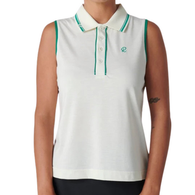 Rallee Reina Womens Tennis Polo – Vintage White