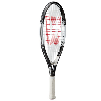 Wilson Roger Federer 19 Tennis Racquet - Black/White