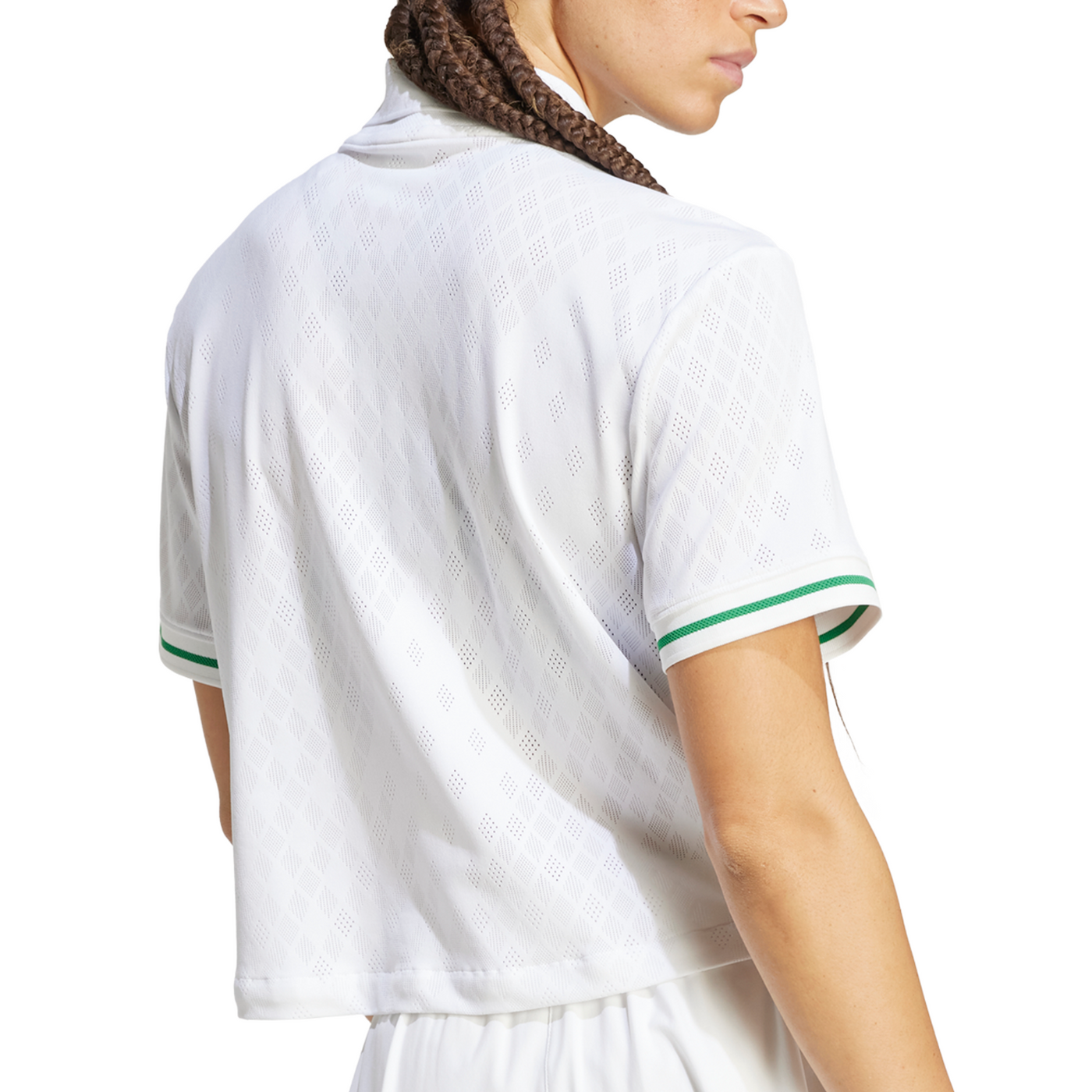 Adidas Tennis Pro Climacool Womens Polo Shirt - White
