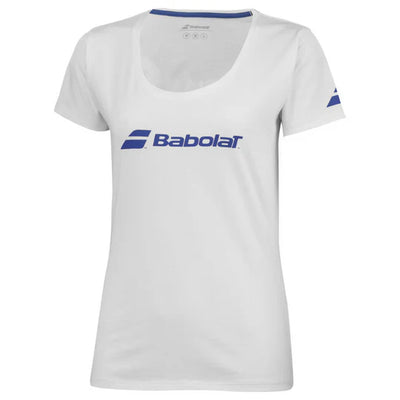Babolat Exercise Girl Tee 1000 - White/White