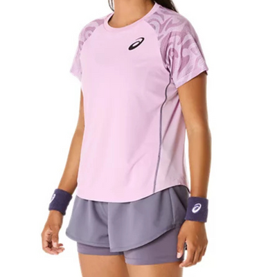 Asics Game SS Women Tennis Top - Light Ube