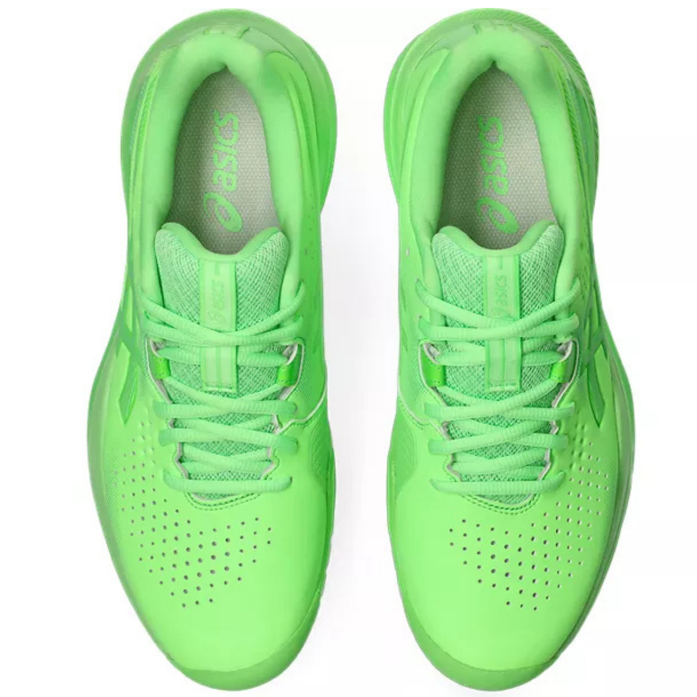 Asics Gel Challenger 15 Hard Court Mens Tennis Shoes - Lime Burst/Green Gecko