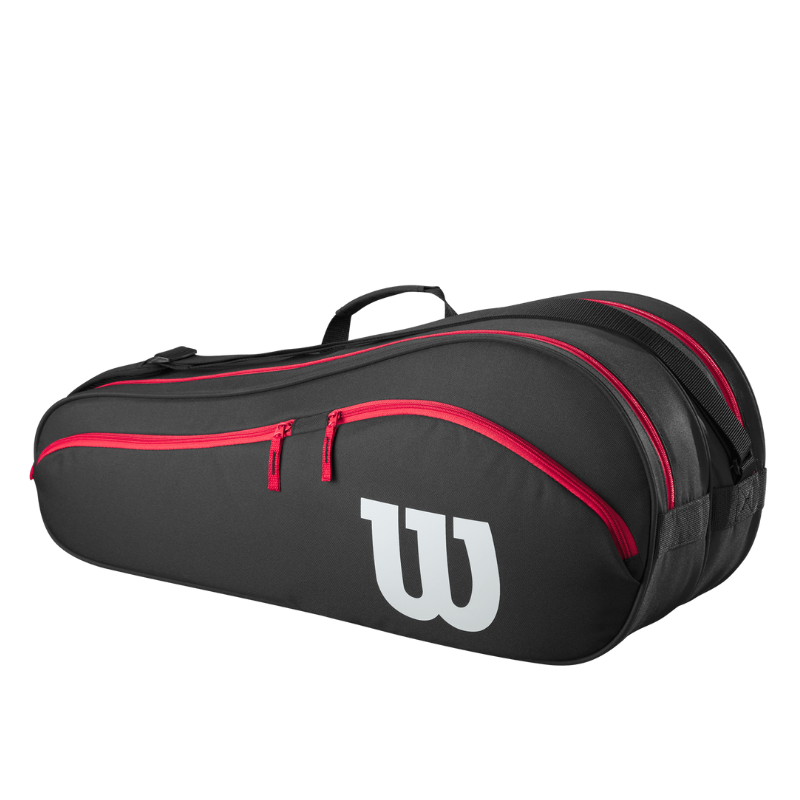 Wilson Advantage 6 Pack 2025 Racquet Bag - Black