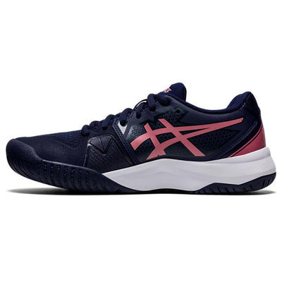 Asics Womens Gel Challenger 13 Tennis Shoes - Peacoat/Smokey Rose