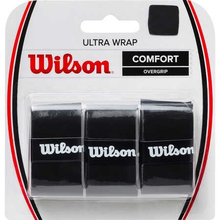 Wilson Ultra Wrap 3 Pack - Black
