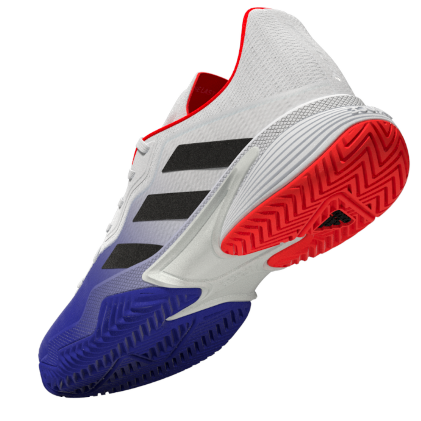 Adidas Performance Barricade Men Tennis Shoes - LUCBLU/CBLACK/SOLRED