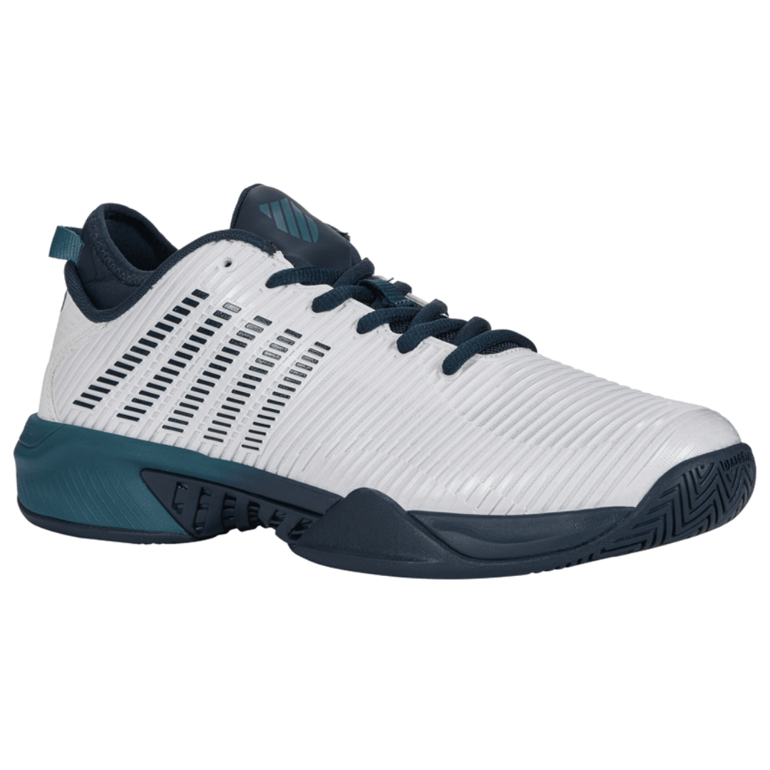 K Swiss Mens Hypercourt Supreme - White/Pond/Colonial Blue