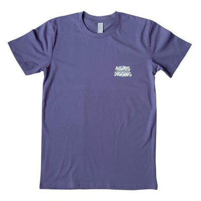LETOUR Always Digging Casual Tee - Purple