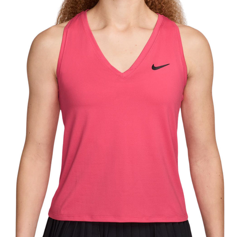 Nike Court Victory Women Tennis Tank - Aster Pink/Black