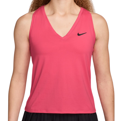 Nike Court Victory Women Tennis Tank - Aster Pink/Black