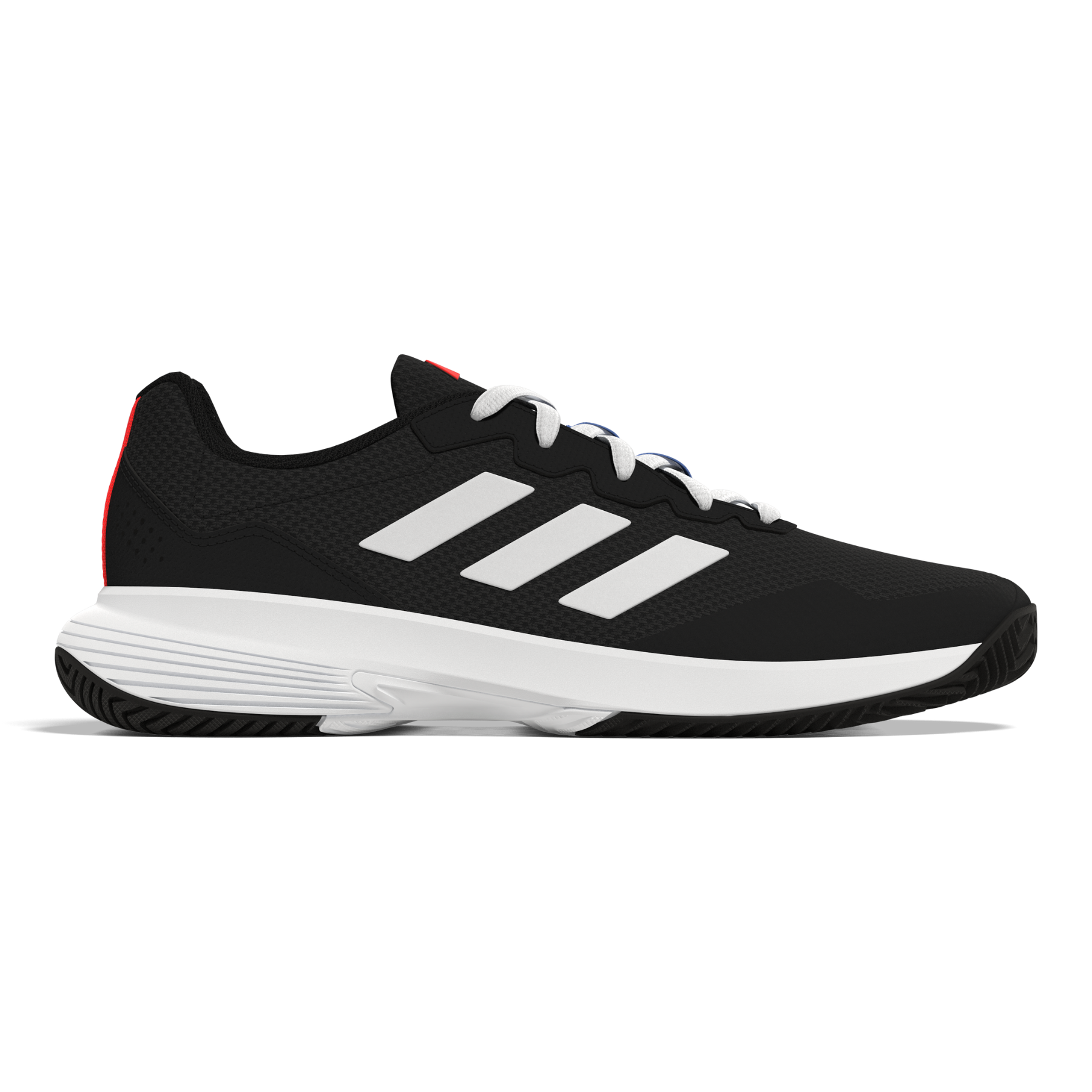 Adidas Performance Game Court 2.0 Men Tennis Shoes - Core Black/Ftw Wh ...