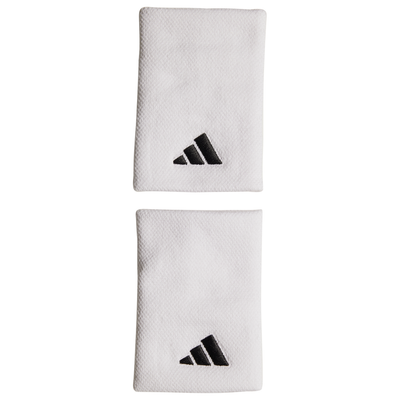 Adidas Tennis Wristband Large - White/White/Black