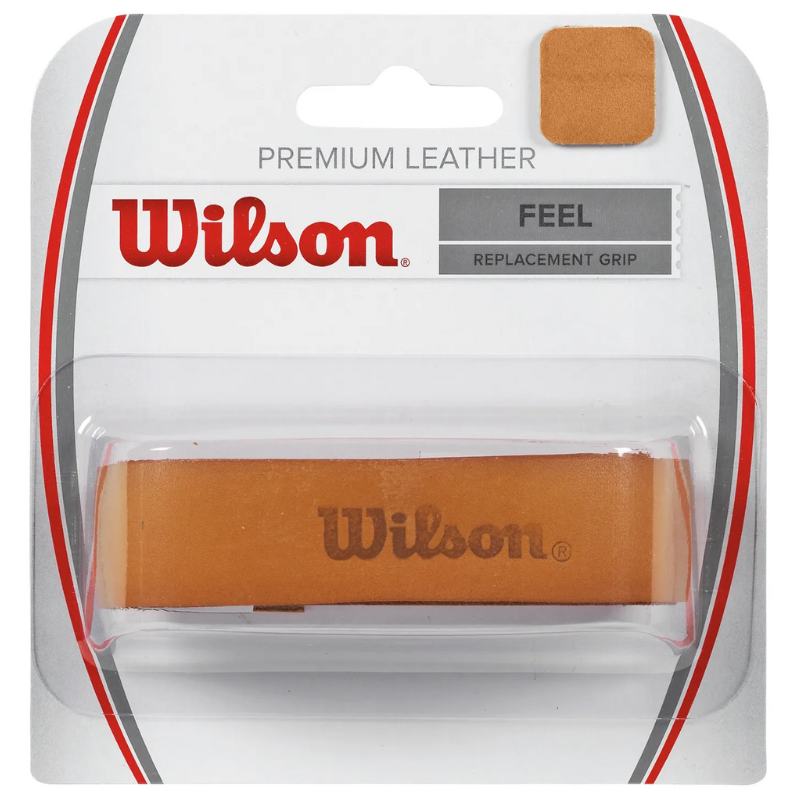 Wilson Premium Leather Replacement Grip - Brown