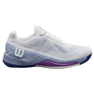 Wilson Rush Pro  4.0 Womens Tennis Shoes -  White/Eventid Blue