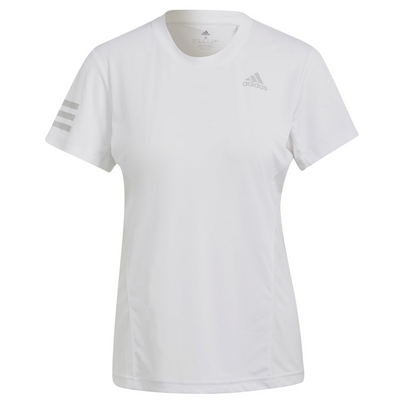 Adidas Women Club Tee Tennis T-Shirt - White/Grey Two