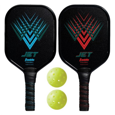 Franklin Jet 2 Player Aluminum Paddle & Ball Set