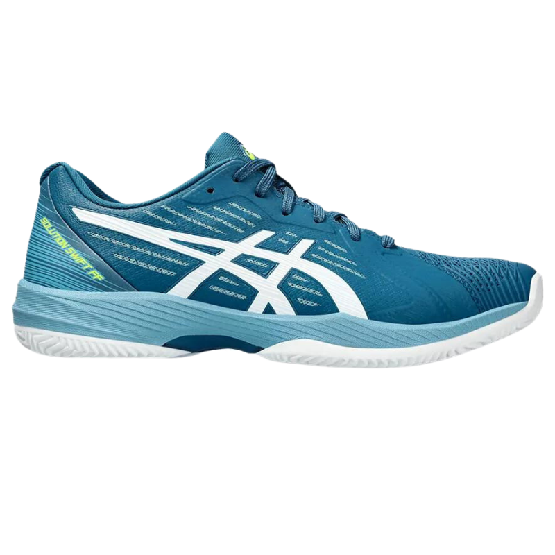 Asics Solution Swift FF Clay Men's Tennis Shoes - Restful Teal/White