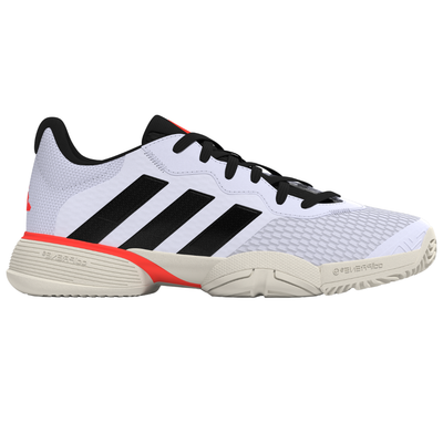 Adidas Barricade Kids Tennis Shoes - Black/White