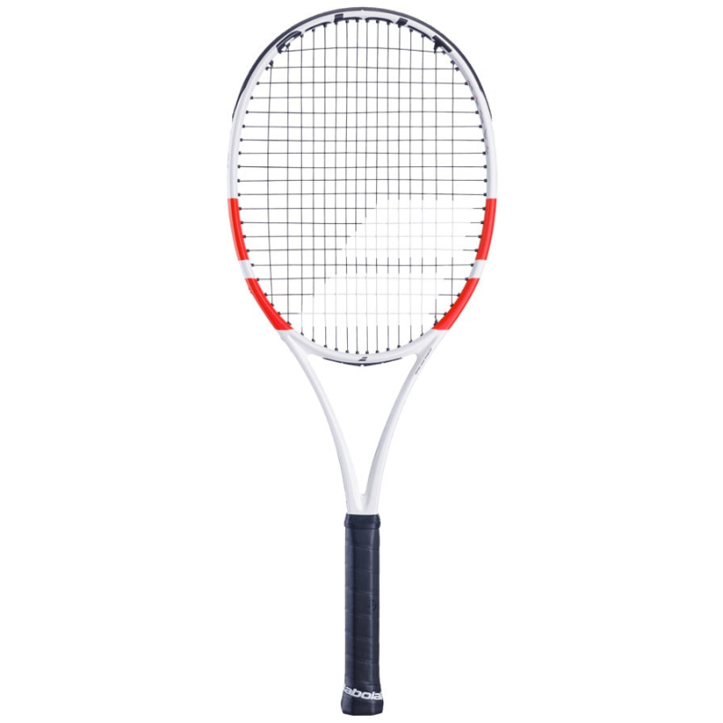 Babolat Pure Strike 16/19 Frame Grip 2024  - White/Red