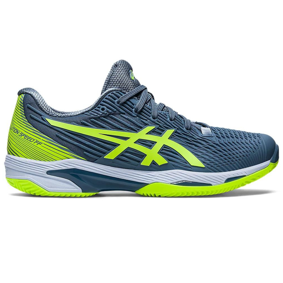 Asics Solution Speed FF 2 Clay - Steel Blue/Hazard Green